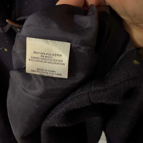 Modcloth Speckled Swing Coat with Toggles, size 1x - Picture 7 of 7